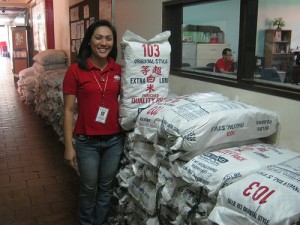 Caritas Manila Received Soy Meal from Second Harvest Japan
