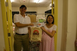 Food Bank Visit to St. Jame's Settlement People's Food Bank