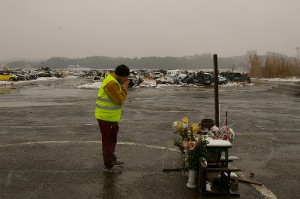 Charles Pays Respect to The People Who Lost Their Lives Here--A Year After the Tsunami