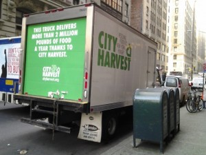City Harvest's Truck in Manhattan