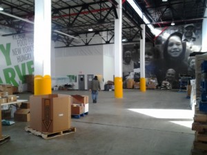 Volunteer Work Space in the Warehouse